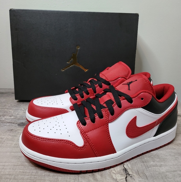 New Men's Size Air Jordan Low 'Bulls' -553558-163